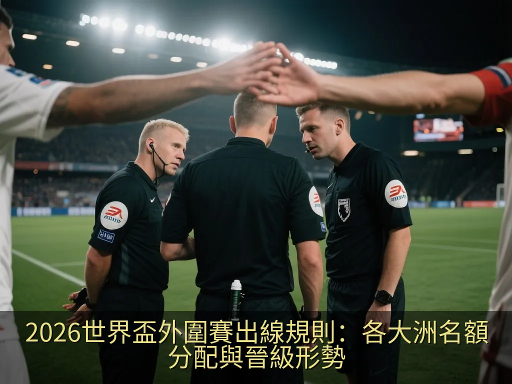 2026世界盃外圍賽出線規則：各大洲名額分配與晉級形勢